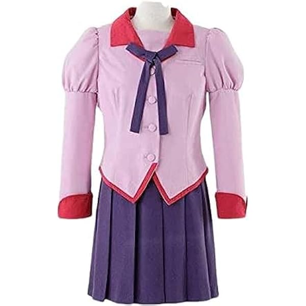 Amazon.co.jp: コスプレ衣装+ウィッグ 化物語 戦場ヶ原ひたぎ cosplay